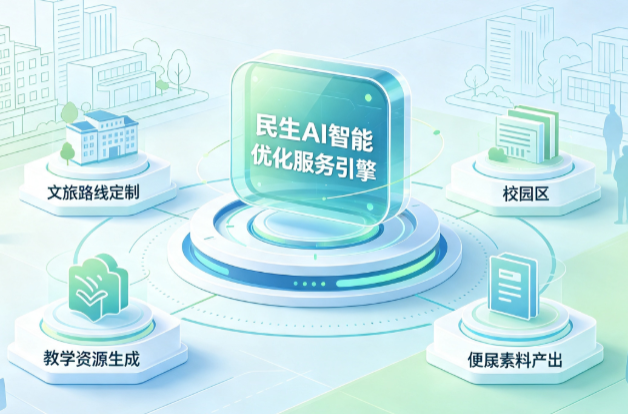 榆中县AI普惠赋能民生服务 智能优化技术升级大众生活服务体验