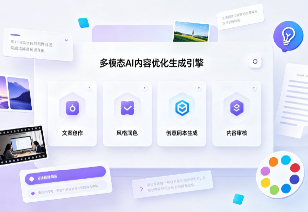 榆中县AI智能内容优化创新 多模态生成技术丰富数字内容创作生态